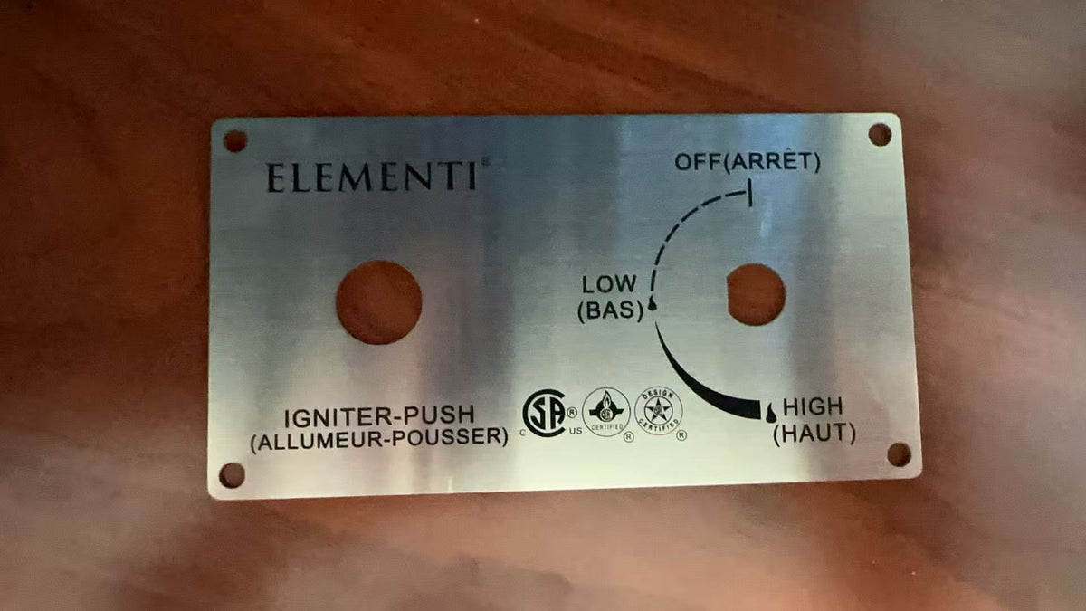 Igniter plate
