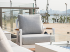 Santorini Outdoor Aluminum Lounge Chair with Sunbrella® Cushions (OS-2501S)