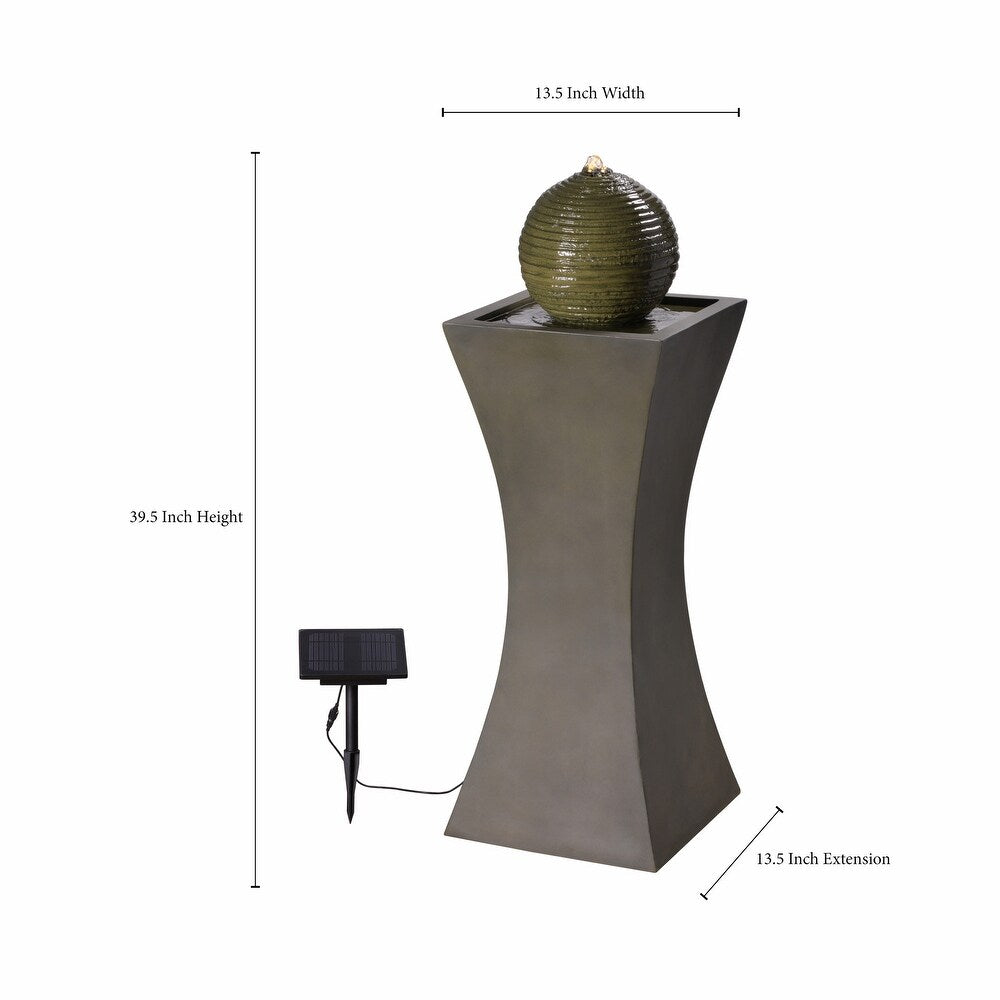 40" Outdoor Water Fountain (50198SMG)