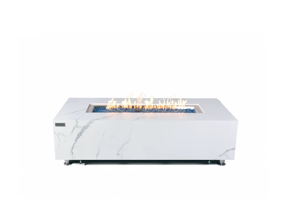 +Varna & Carrara 60" Marble Porcelain Fire Table (OFP121)