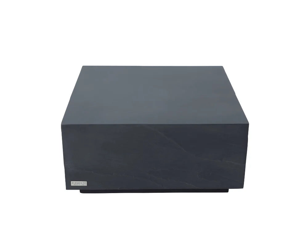 Colorado 34 inches Dark Gray Concrete Coffee Table, shown against a plain white background.