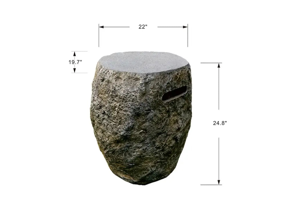 Concrete Propane Tank Cover for Boulder Fire Table (ONB01-117)