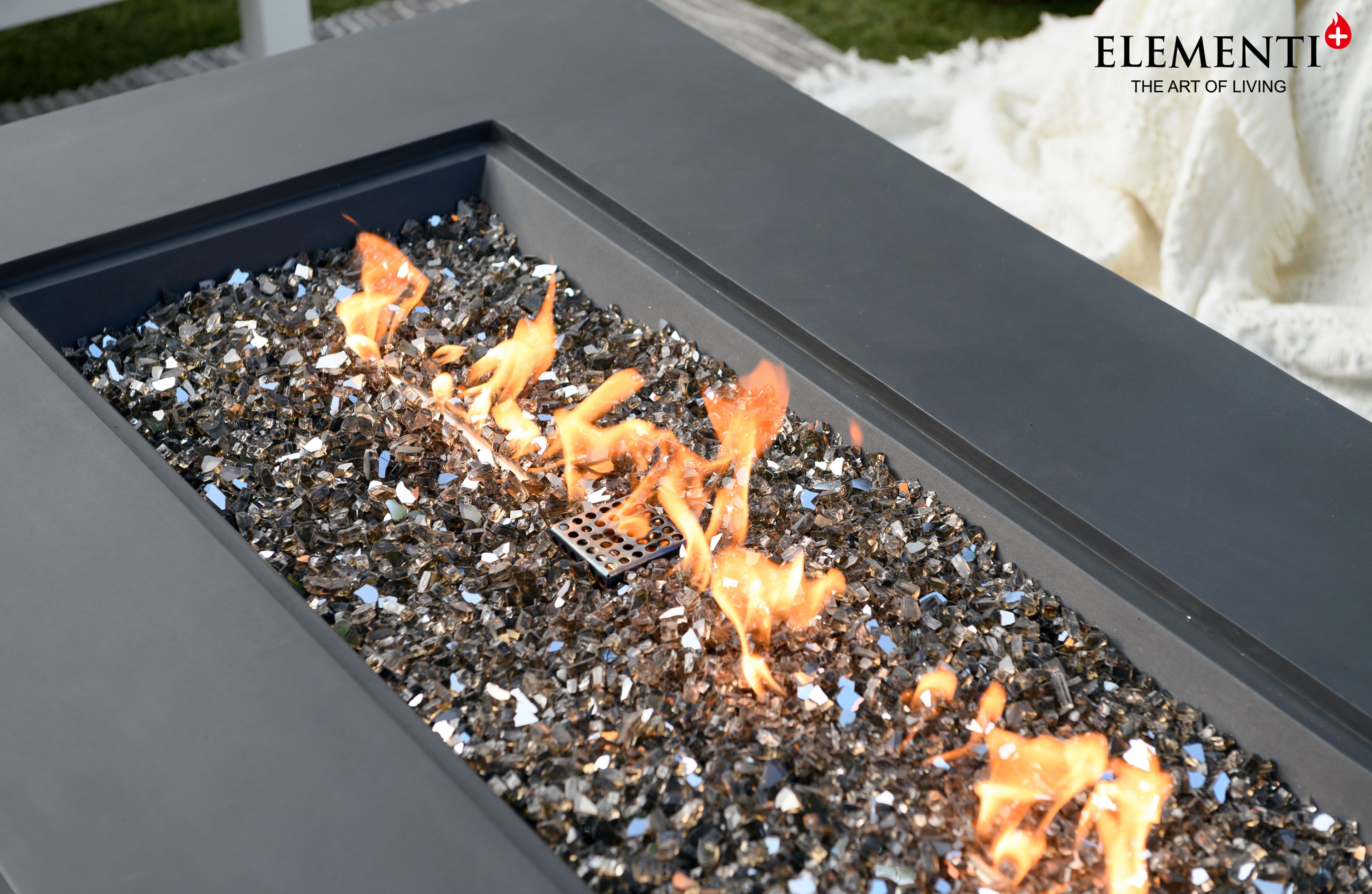 Cape Town 56" Sandstone Fire Table (OFG410SL)