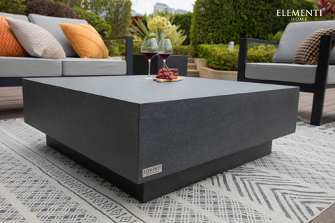 Tevere 40" Concrete Coffee Table (FCG01)