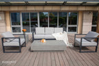 Tevere 60" Concrete Coffee Table (FCG03)
