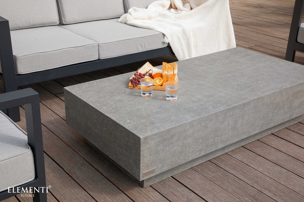 Tevere 60" Concrete Coffee Table (FCG03)