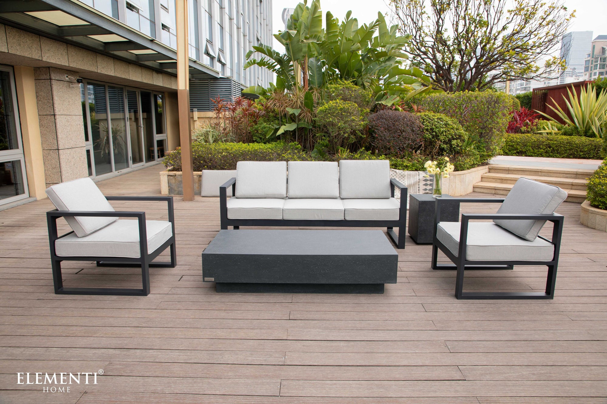 Tevere 60" Concrete Coffee Table (FCG03)
