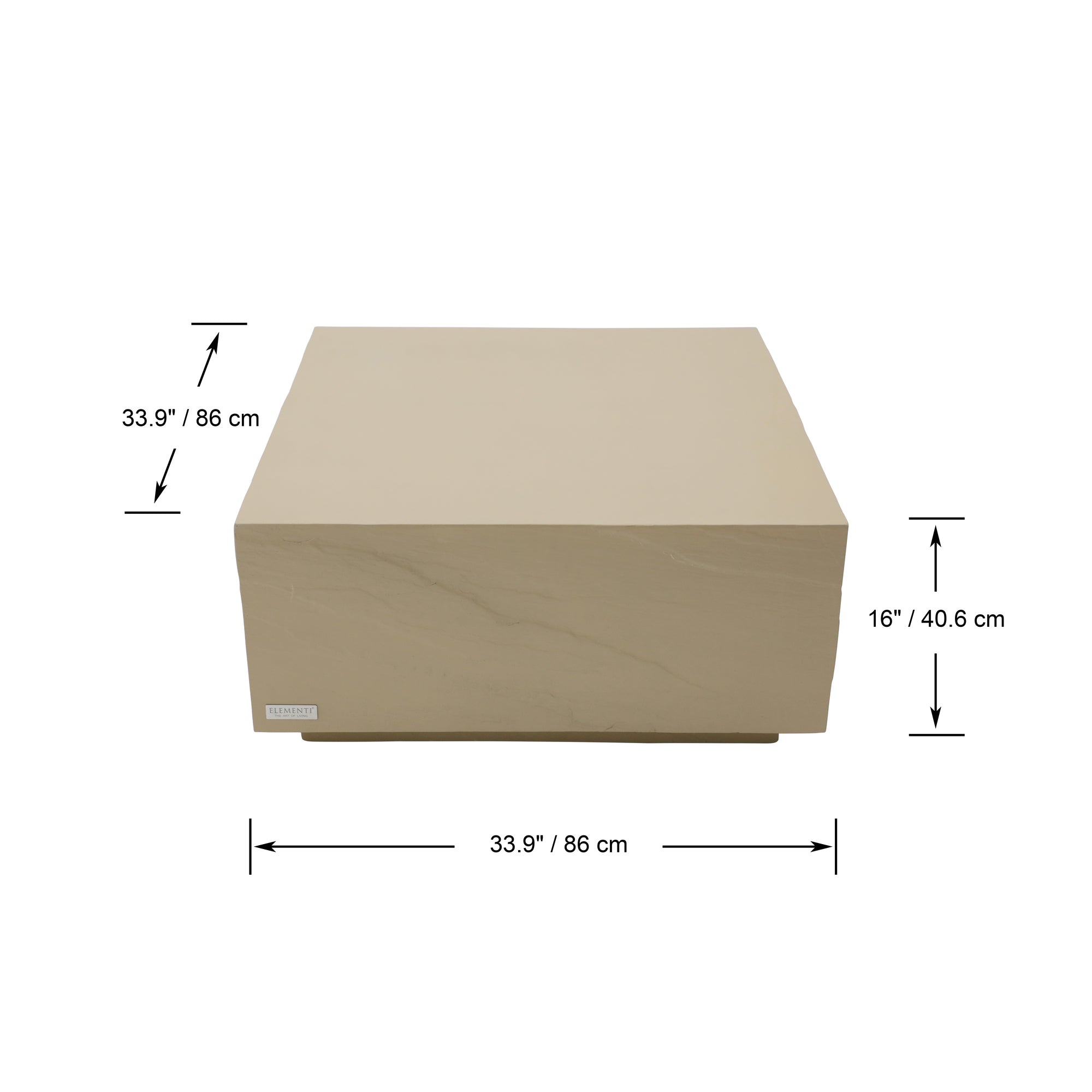 Colorado 34" Concrete Coffee Table (FCG05)