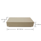 Colorado 60" Concrete Coffee Table (FCG06)