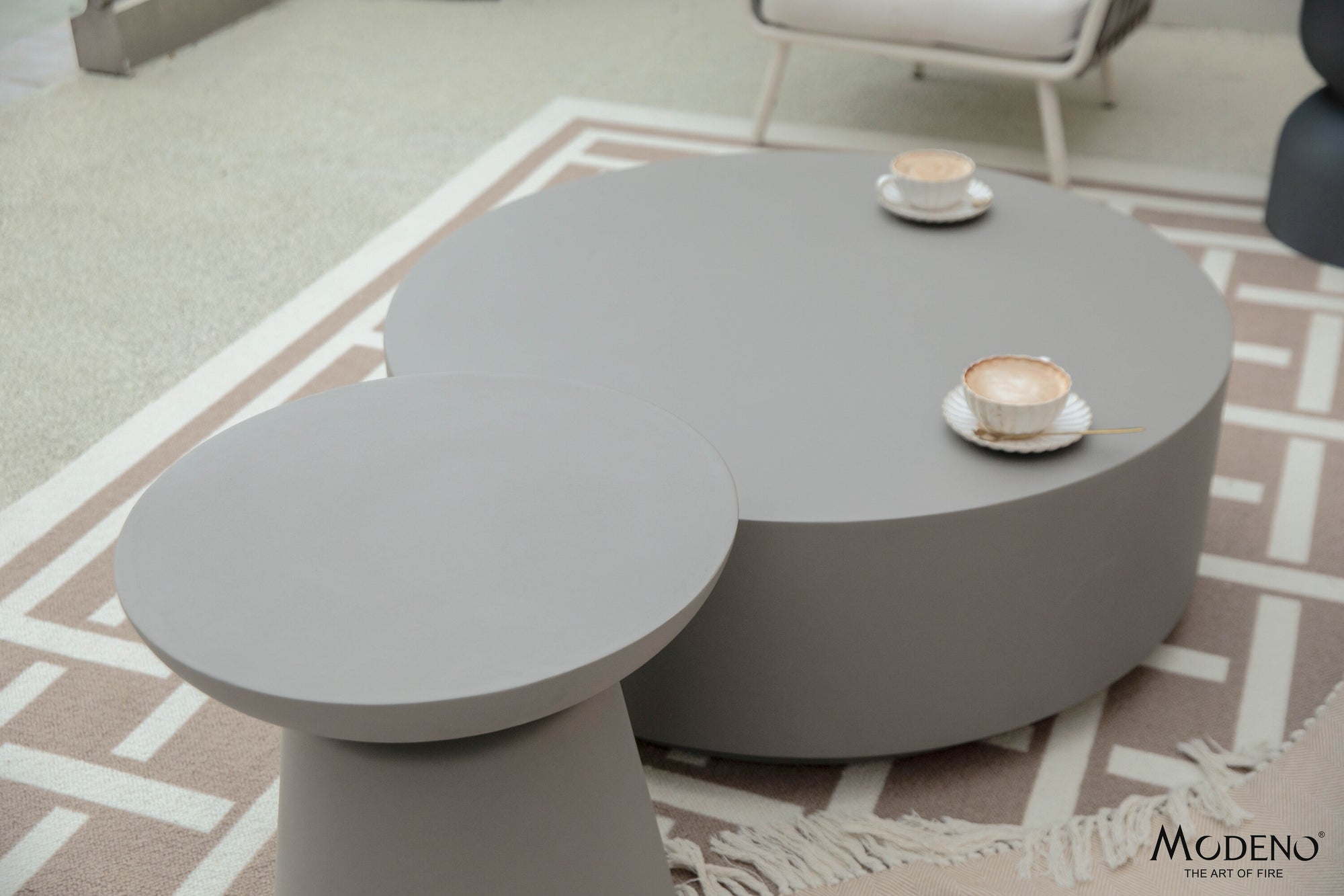 Rome 40" Concrete Coffee Table (FCG07)