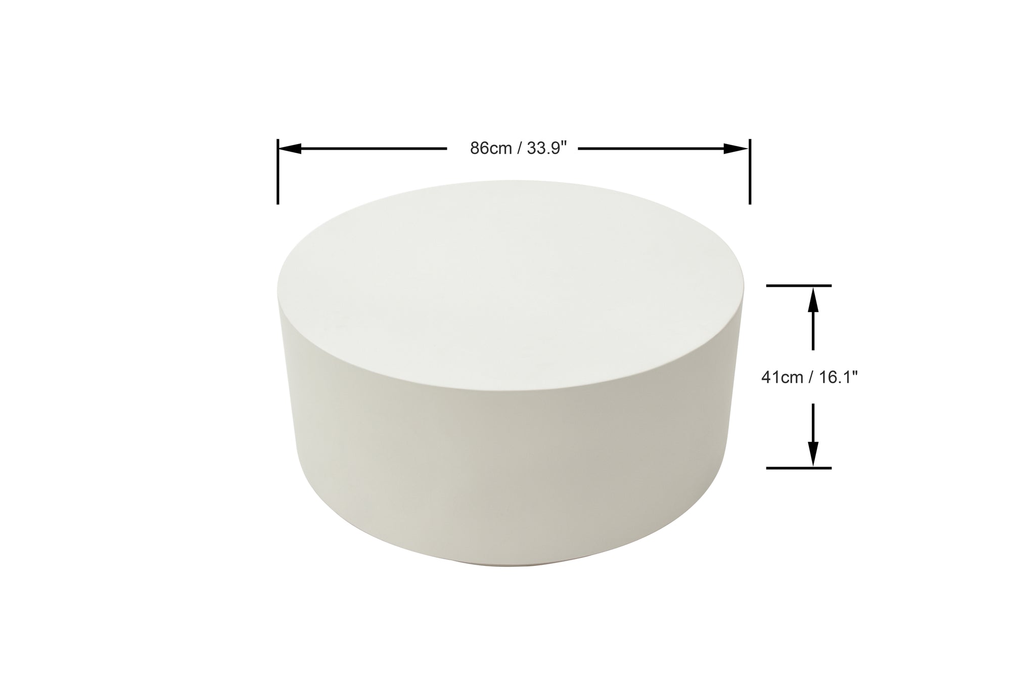 Rome 34" Concrete Coffee Table (FCG08)