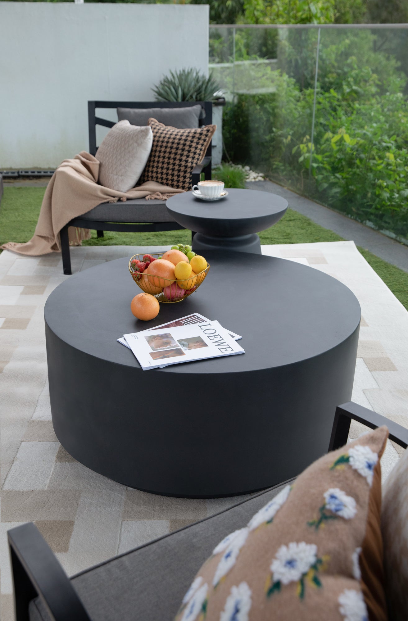 Rome 34" Concrete Coffee Table (FCG08)