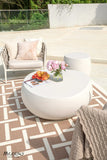 Ikaria 42" Concrete Coffee Table (FCG09)