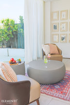 Ikaria 42" Concrete Coffee Table (FCG09)