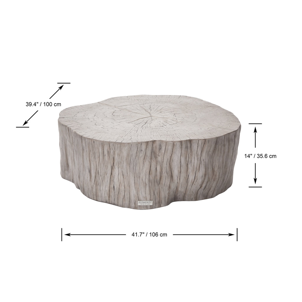 Daintree 42" Concrete Coffee Table (FCG11)