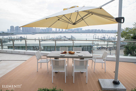 Santiago 72" Space Grey Concrete Dining Table (FDG01-SG)