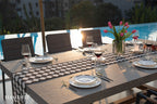 Seine 95" Concrete Dining Table w/ Manchurian Ash Legs (FDM01-SG)