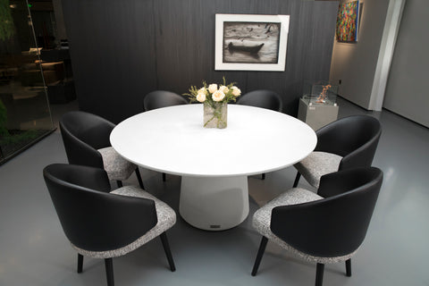 Rio 60" Round Concrete Dining Table (FDG03)