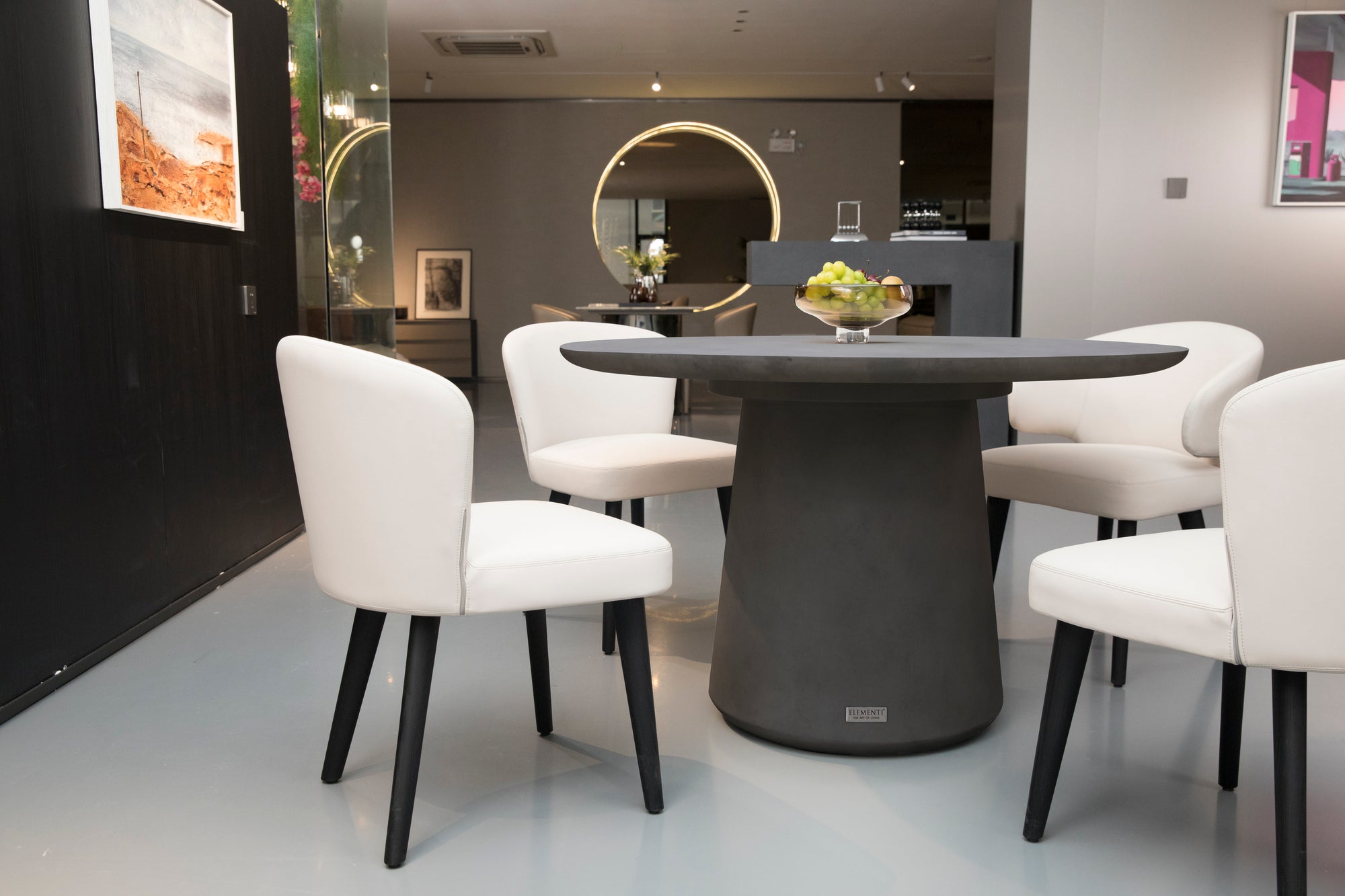 Rio 60" Round Concrete Dining Table (FDG03)