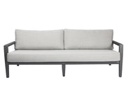 Laguna Outdoor Aluminum 3-Seat Sofa with Sunbrella® Cushions (OS2506T)