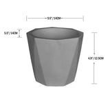 Seth Concrete Succulent Planter (MF1182)