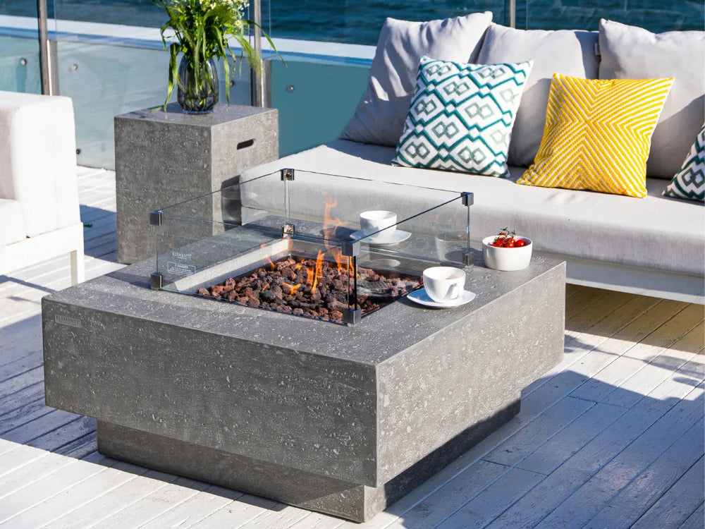 Manhattan 36" Concrete Fire Table (OFG103)