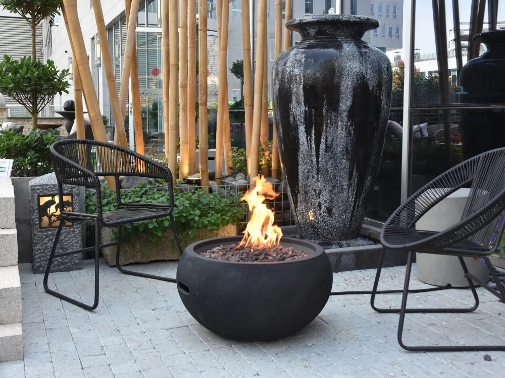 Modeno York 27" Concrete Fire Bowl (OFG115)