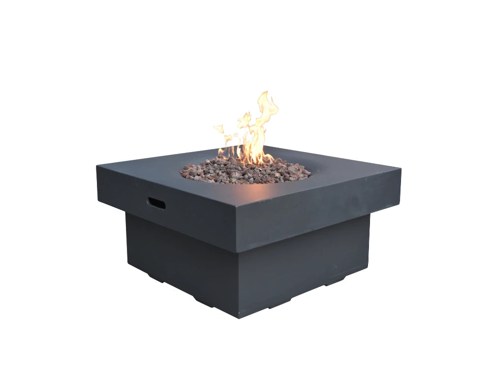 Modeno Branford 34" Light Gray Concrete Outdoor Fire Table (OFG141)