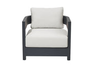 Monaco Powder-Coated Aluminum Patio Lounge Chair with Sunbrella® Cushions(OS2601S-CC)