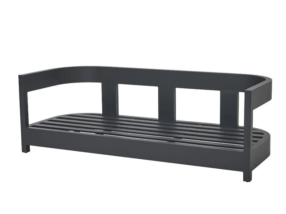 Monaco 80" Powder-Coated Aluminum Patio Sofa with Sunbrella® Cushions(OS2601T-CC)