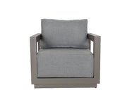 Newport Outdoor Powder-Coated Aluminum Lounge Chair with Sunbrella® Cushions(OS2505S-CS)