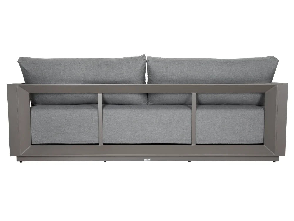 Newport Powder-Coated Aluminum 3-Seat Sofa with Sunbrella® Cushions(OS2505T-CS)