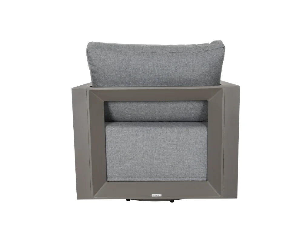 Newport Powder-Coated Aluminum Swivel Chair with Sunbrella® Cushions(OS2505W-CS)
