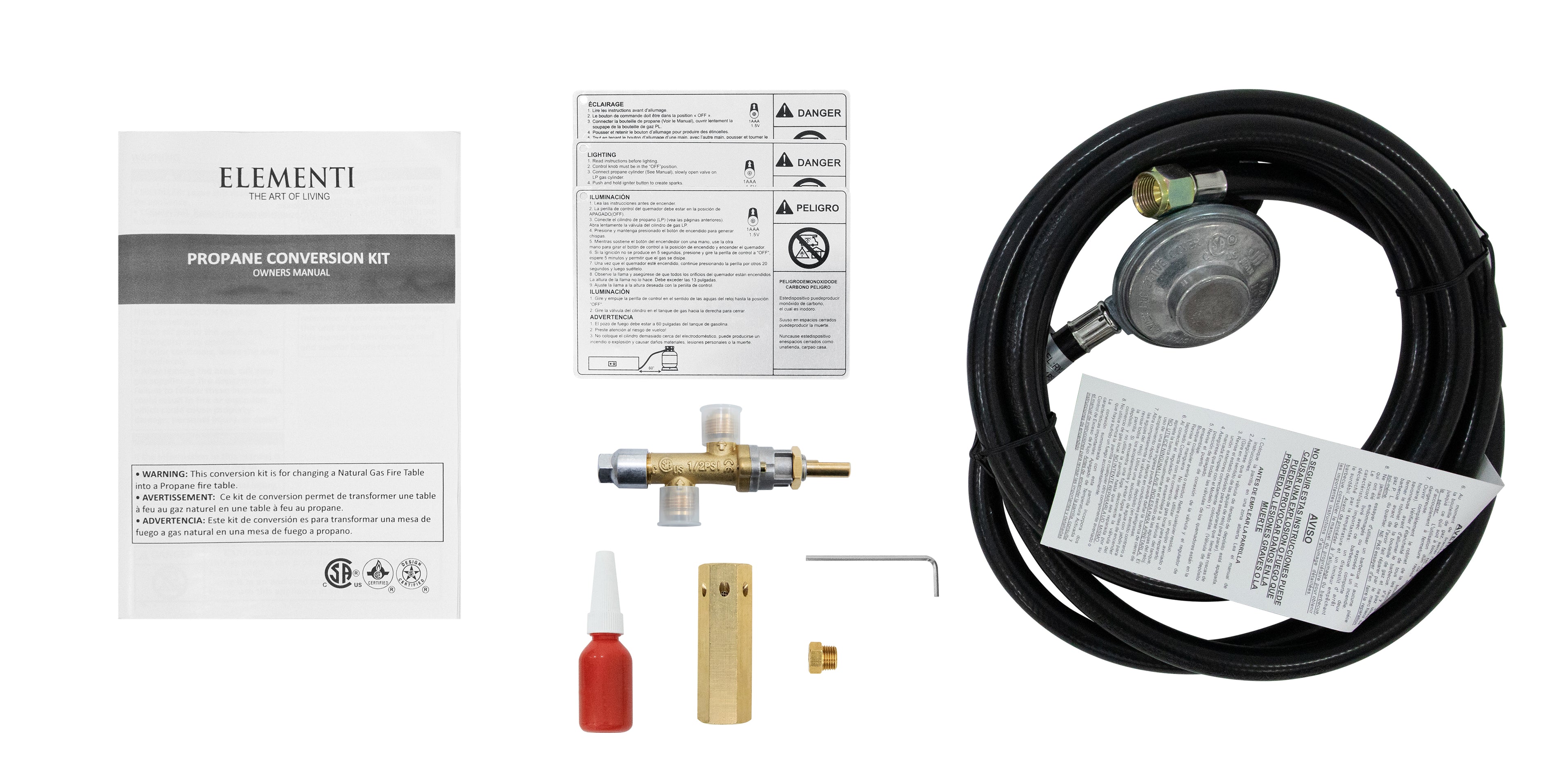 Elementi Conversion Kit NG to LP(OCK45-LP01)