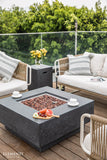 Manhattan 36" Dark Grey Concrete Fire Table (OFG103DG)