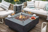 Manhattan 36" Dark Grey Concrete Fire Table (OFG103DG)