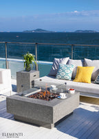 Manhattan 36" Light Grey Concrete Fire Table (OFG103LG)
