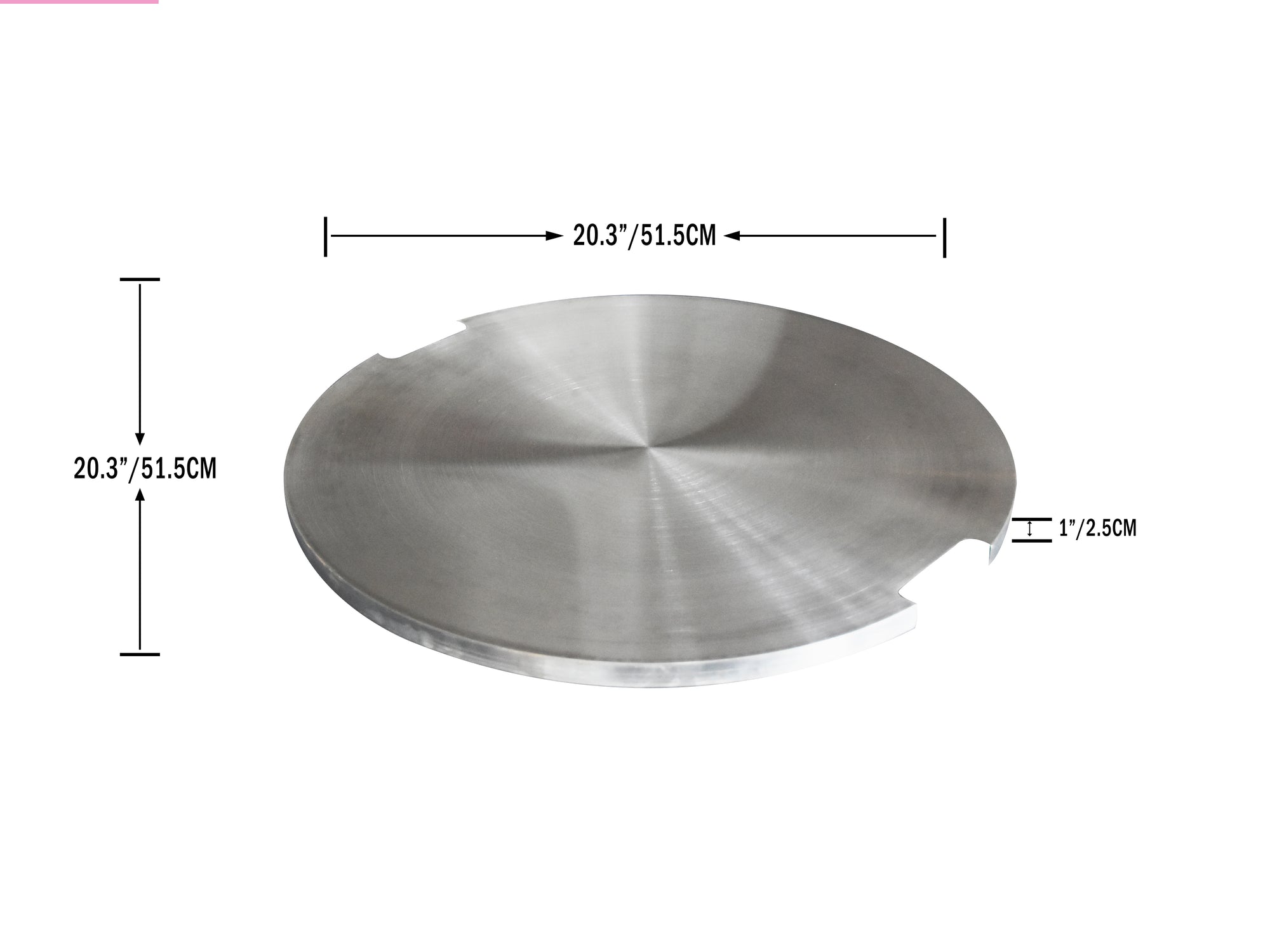 Stainless Steel Lid for Manchester & Columbia Fire Table (OFG105/145-SS)