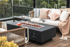 Granville 60" Dark Grey Concrete Fire Table (OFG121DG)