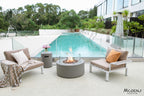 Modeno Tramore 34" Concrete Fire Table (OFG132)