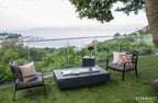 Hampton 56" Dark Grey Concrete Fire Table (OFG139DG)