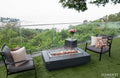 Hampton 56" Dark Grey Concrete Fire Table (OFG139DG)