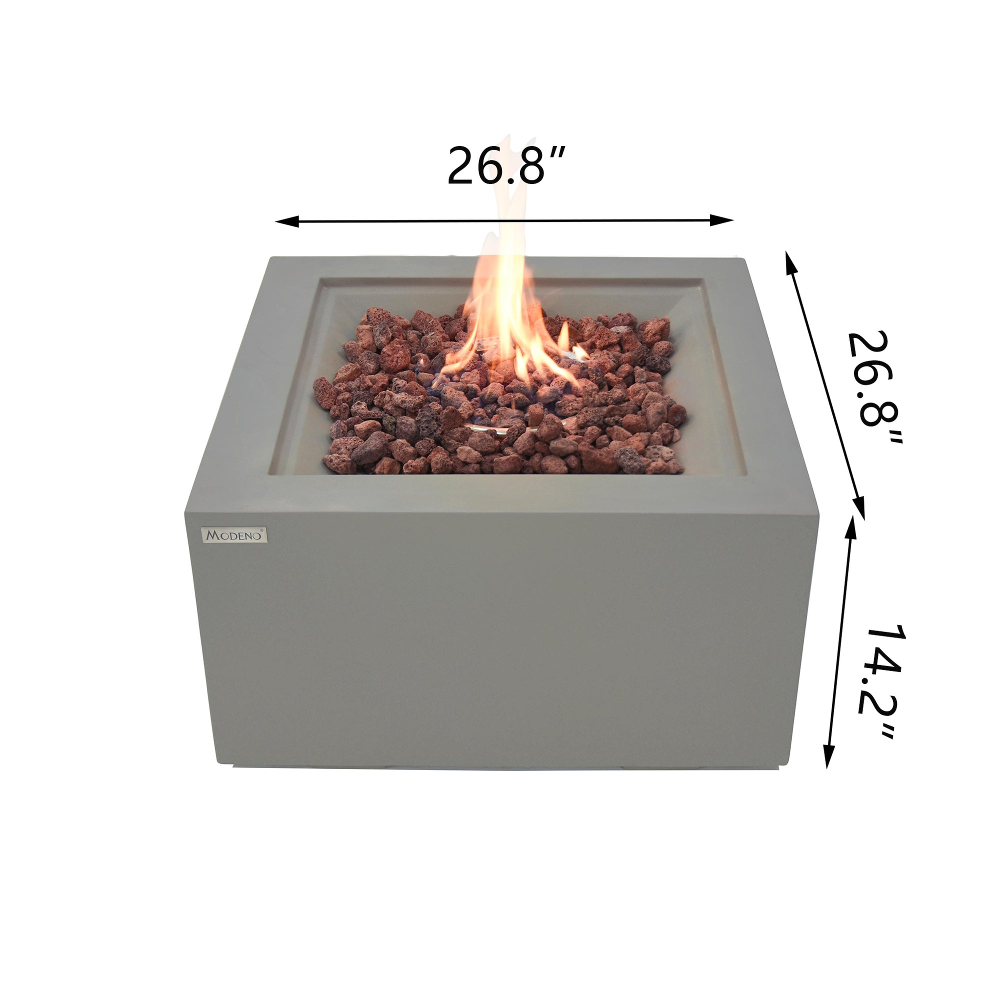 Modeno Ridgefield 27" Concrete Fire Table (OFG150)