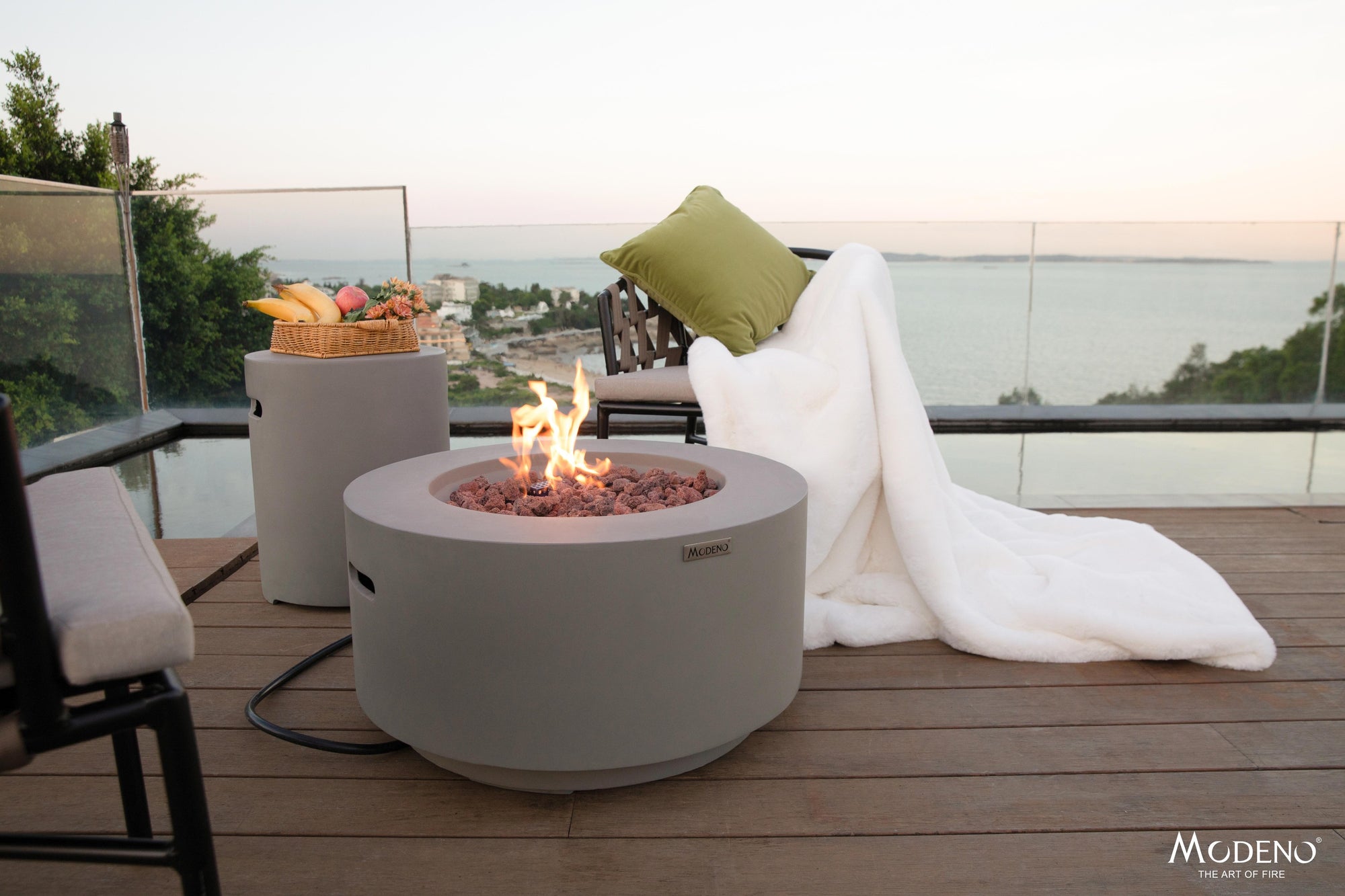 Modeno Waterford 27" Concrete Fire Table (OFG152)