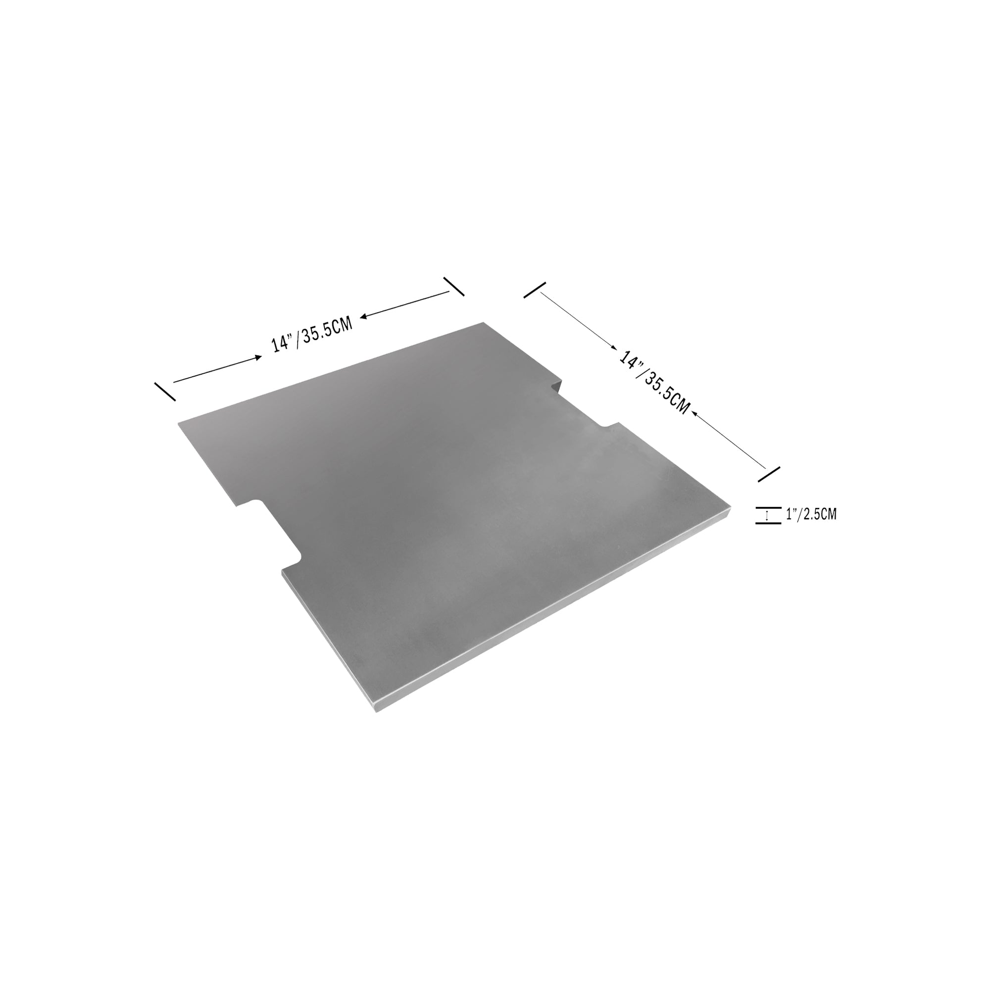 Stainless Steel Lid for Montreal & Rova Fire Table (OFG221/224-SS)