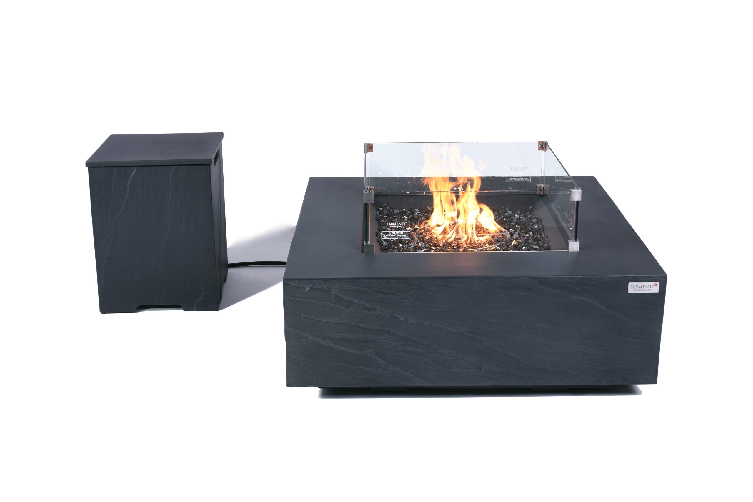 Wind Screen Window Shield for Roraima Fire Table & Uluru & Capertee & Victoria & Bergen & Monte Carlo & Cannes & Lucerne & Bergamo Fire Table(OFG411-WS&OFG413-WS&OFG416-WS&OFG419-WS)