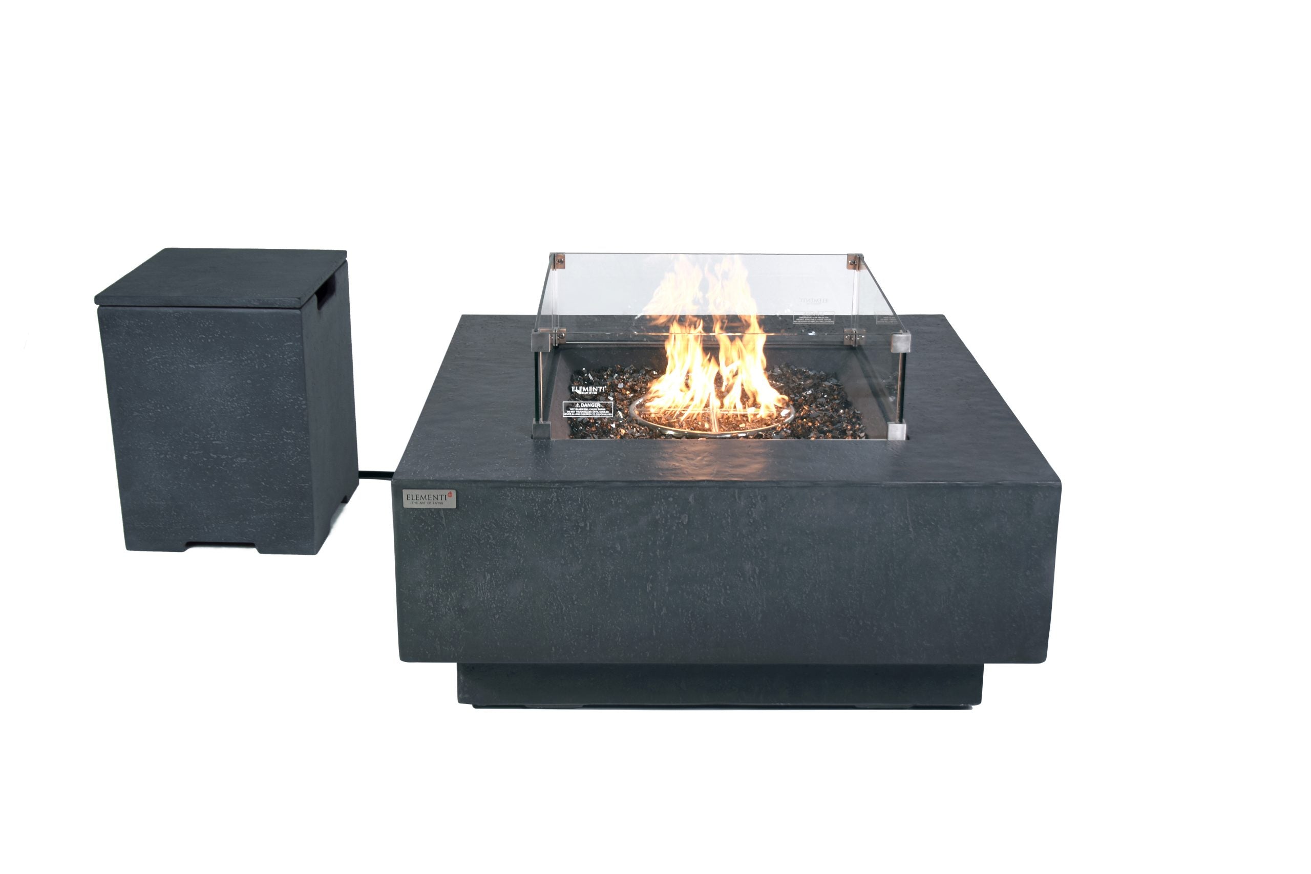 Wind Screen Window Shield for Roraima Fire Table & Uluru & Capertee & Victoria & Bergen & Monte Carlo & Cannes & Lucerne & Bergamo Fire Table(OFG411-WS&OFG413-WS&OFG416-WS&OFG419-WS)