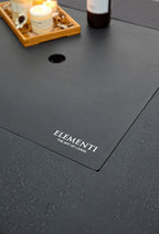 +Bergen 40" Dark Grey Sandstone Fire Table (OFG413DG)