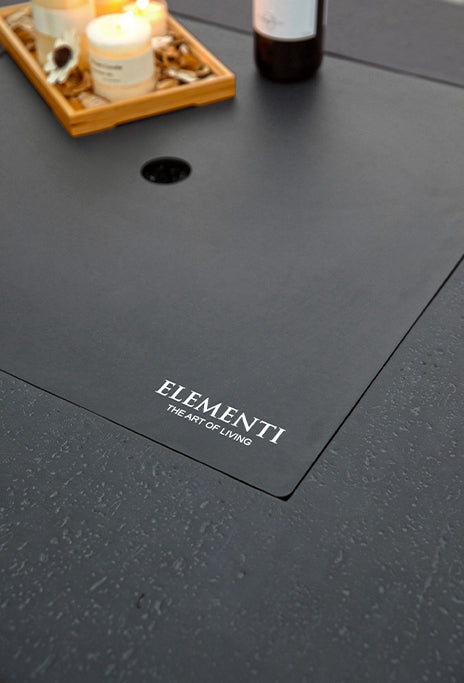Bergen 40" Dark Grey Sandstone Fire Table (OFG413DG)