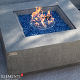 +Victoria 40" Space Grey Sandstone Fire Table (OFG413LG)